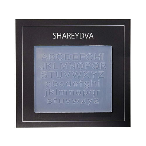 ネルパラのSHAREYDVA モールド アルファベット シリコン モールド ネイル パーツ シャレドワ｜アングル2