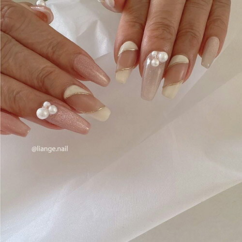 Bonnail cotton pearlmix �ͥ���ѡ��� �ѡ��� ���åȥ�ѡ���