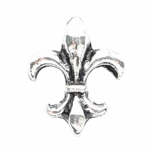 MATIERE メタルパーツ リリー シルバー 8×10mm 【ジェルネイル メタルパーツ ゴシック ロック】