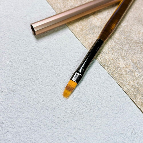 D.nail ジェルブラシ ツイード (キャップ付き) 【ジェルネイル　筆　ネイルブラシ】