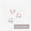 MysticFlakes クリスタルハート ピンク S 【ネイルパーツ ハート クリアパーツ 大きめ ワンホン 韓国ネイルにおすすめ】