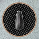 Ann Professional チップイクステンション ショートバレリーナ型 クリア #4 【ジェルネイル 長さ出し用ネイルチップ ネイルチップ 付け爪】