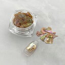 SHAREYDVA シェルシート トパーズ 【夏ネイルに シェル 貝 ジェルネイル セルフネイル ネイルパーツ】