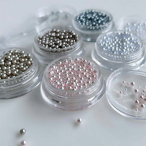 Bonnail premium baby pearlmix(プレミアム ベビー パールミックス) ブラックパール 【ネイルパーツ　カラーパール　ジェルネイル】