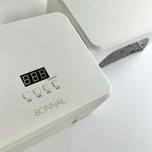 Bonnail ハイブリット スクエアライト WT 【ネイルライト　　ジェルネイル】