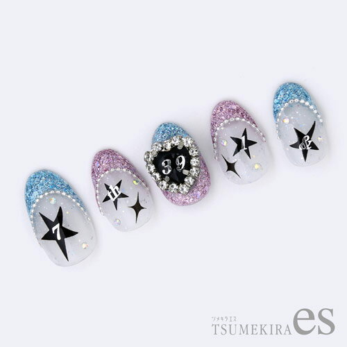 TSUMEKIRA ��es��Honey Choco �ץ��ǥ塼�� �ϥåԡ��ʥ�С� ����С� �ڥͥ��륷���롡������ͥ����