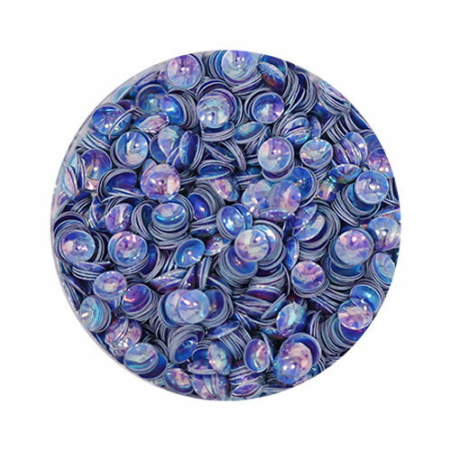 Charlon 3Dバブル オーロラサックスブルー 【ホロ　3Dホロ　ホログラム　バブルジェル　ジェルネイル　パーツ】