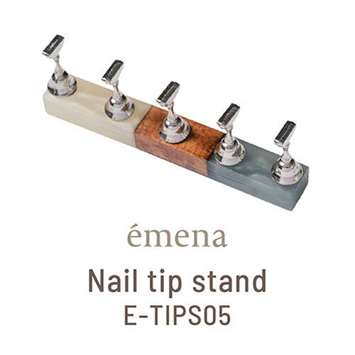 emena チップスタンド 5個組 【サンプルチップ　ネイルチップスタンド】