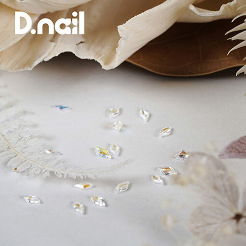 D.nail クリスタルダイヤ クリアオーロラ S 【ネイルストーン　ネイルパーツ】