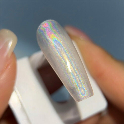 乐天商城 - ICE GEL グローパウダー GW70 パールユニコーン 【オーロラパウダー　ネイルパウダー　艶】