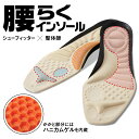 【公式】 腰らくインソール インソール S M L 腰痛 対策 インソール 補正 ハニカム構造 クッション アーチサポート 腰痛対策 シューズ シューケア シュ...
