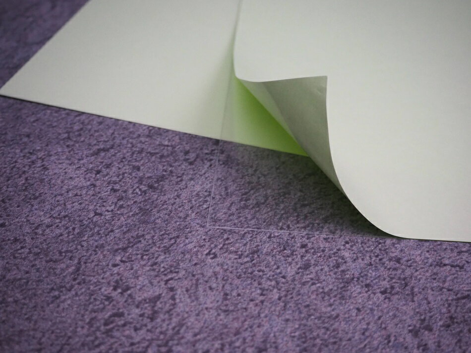 【日榮新化　0.25mm厚 透明PETフィルム 粘着シート　297mm×210mm　10枚】バイオマス粘着剤・強粘着タイ..