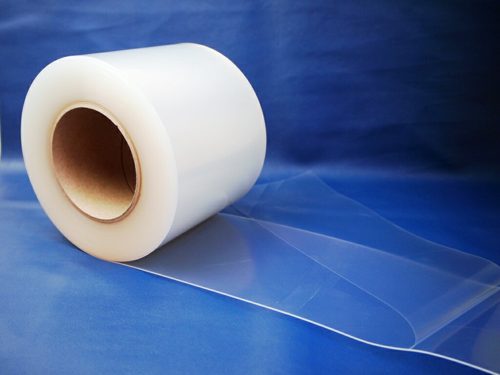 【0.8mm厚エラストマー粘着シート　ロール（透明）】115mm幅×10m巻×1本