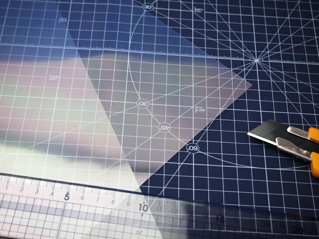 寺岡製作所　超極薄タイプ 両面粘着テープ 7070W　297mm×210mm　5枚入薄いフィルムや紙などの貼り合わせ