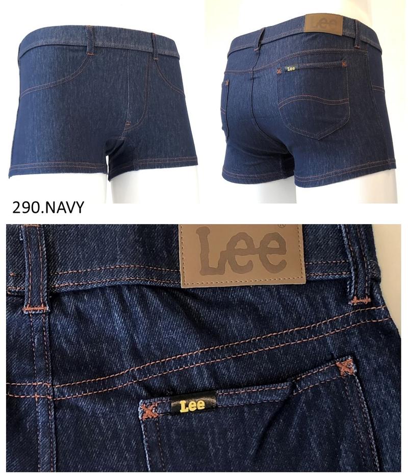 LEE リ− ボクサーパンツメンズ下着 アンダーウェアリアルデニムDENIMボクサ−パンツ【ネコポス対応可能】【LEE：リアルデニム】「あす楽対応」