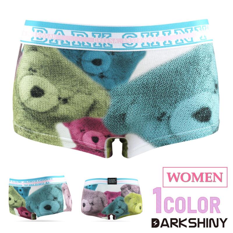 ボーイレッグ DARKSHINY レディース下着ボクサーパンツ ぬいぐるみ くま【WOMEN：BEAR】
ITEMPRICE