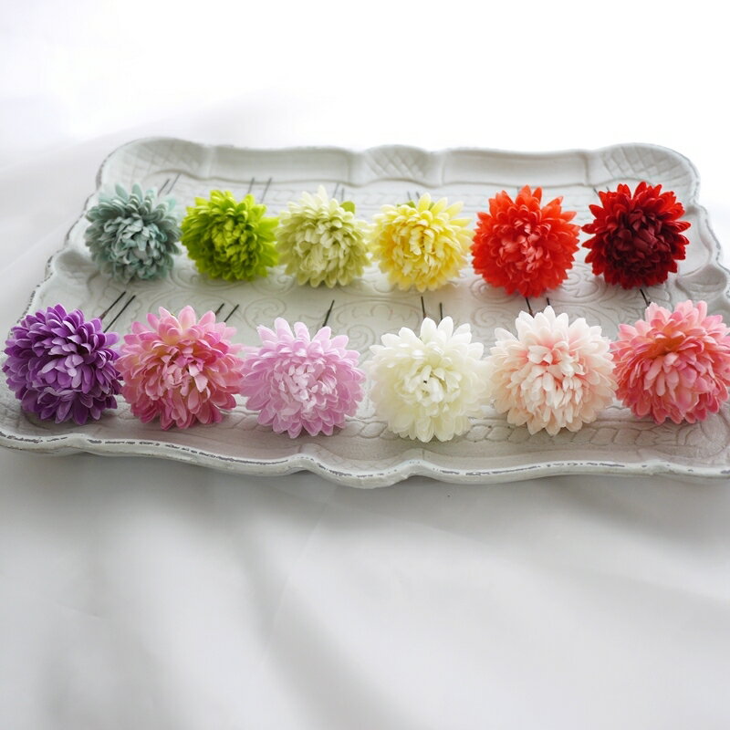 浴衣 着物 髪飾り ヘアアクセサリー 和装 きものレンタル 貸衣装 浅草 京都 成人式 【12色ピンポンマム(菊) フワラーヘアード ヘッドドレス(1本)】 ピンク 卒業式 かんざし 花 女性 袴 おしゃれ ヘアセット ヘアピン 日本製 袴 大人女子 ゆかた 着付け 晴れ着 振袖 和風 3