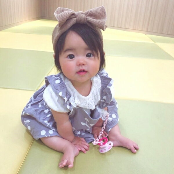 ベビー ヘアバンド 子供 新生児 髪飾り リボン 赤ちゃん ギフト ヘアアクセサリー 子ども 【ビックリボン リブヘアバンド】 おしゃれ お呼ばれ 大きい りぼん くすみカラー ピンク こども モカ グレー カーキ マスタード お出かけ 保育園 0歳 1歳 2歳 キッズ かわいい