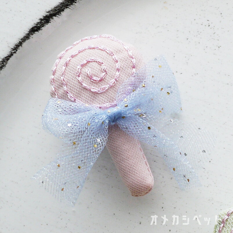 ペット アクセサリー 推し色 犬 cat ドッグ アクセ いぬ 【ブンブン取れない CANDY...