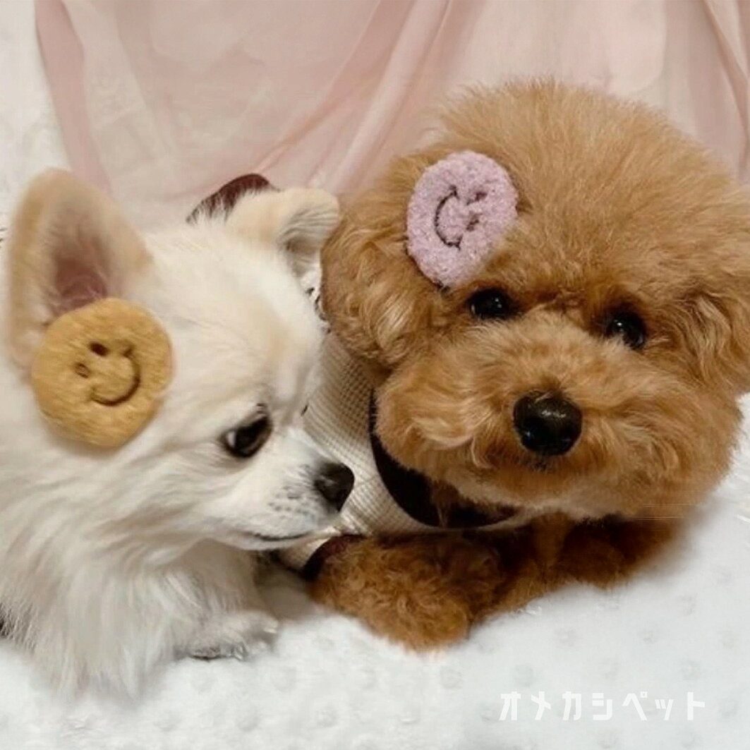 犬 ヘアピン 頭 飾り ぱっちん 全犬種 うちの子 可愛い 頭飾り 可愛い ピクミン 【...