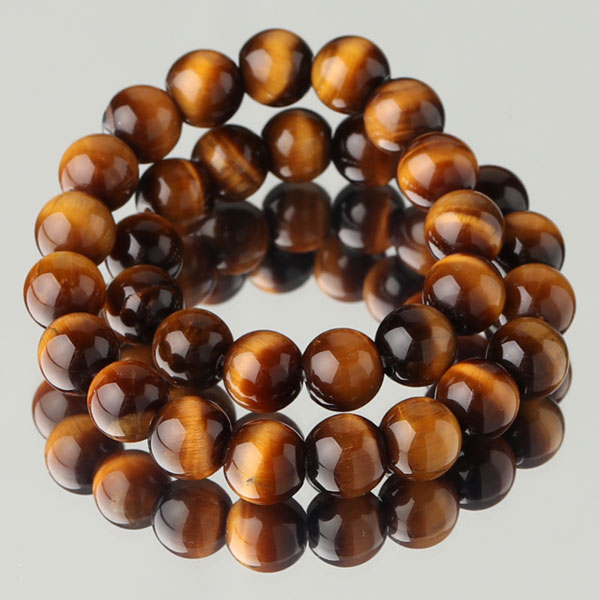 タイガーアイ ブレスレット 約6mm ストレート【パワーストーン 天然石 虎目石 虎眼石 男性用 女性用 メンズ レディース プレゼント 贈り物 約6ミリ ti...