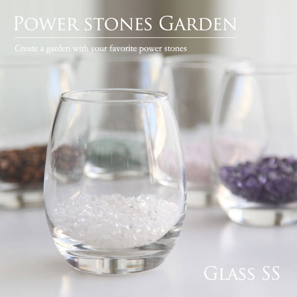 ≪選べる5種≫浄化セット（グラスSS＋さざれ石 ）Power Stones Garden パワ...