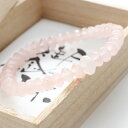 数珠ブレスレット スターシェイプ ローズクォーツ 桐箱付き【腕輪念珠 パワーストーン 天然石 紅水晶 プレゼント お守り 女性用 レディース ピンク 10700...