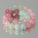 ミックストルマリン ブレスレット 約6.5mm ストレート【パワーブレスレット マルチカラー トルマリン 電気石 パステル パワーストーン キャンディーカラー ...