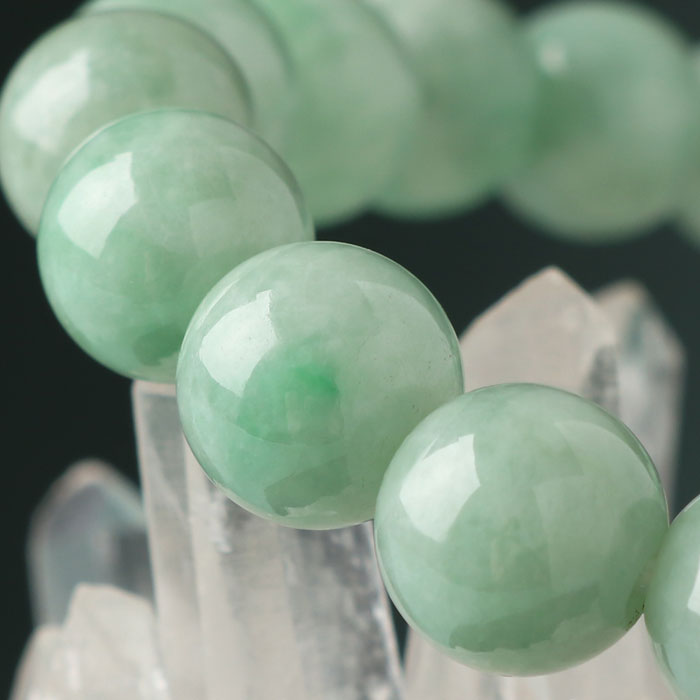 【現品お届け!】鑑別書付き ビルマ翡翠 ブレスレット 約10mm 4A ストレート 桐箱入り【パワーストーン 天然石 本翡翠 ひすい ジェダイド 5月の誕生石 ...