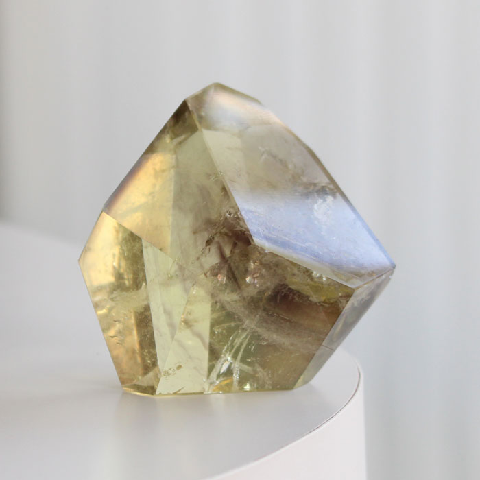  現品お届け！ シトリン ファントム ポリッシュ タンブル 約136g  パワ...