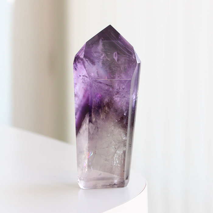  現品お届け！ アメジスト ファントム ポイント ポリッシュ レインボー ...