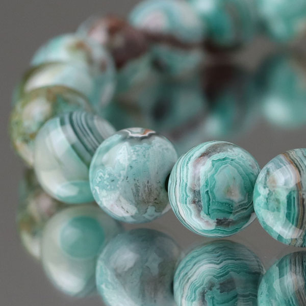 グリーンクリソレース ブレスレット 約7.5mm ストレート【パワーストーン 天然石 グリーン レディース 女性用 7.5ミリ Chrysolace BIM 2000700601994】【送料無料】