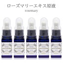 化粧品 ローズマリーエキス原液20mL(5本セット) ナチュドール 