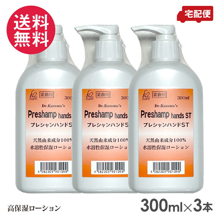 k2cure プレシャンハンド ST 300ml 業務用 スキンローション (Preshamp hands ST)