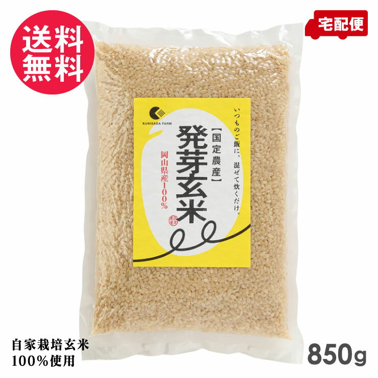 発芽玄米 850g パウチ 国定農産 国産 発芽玄米ごはん