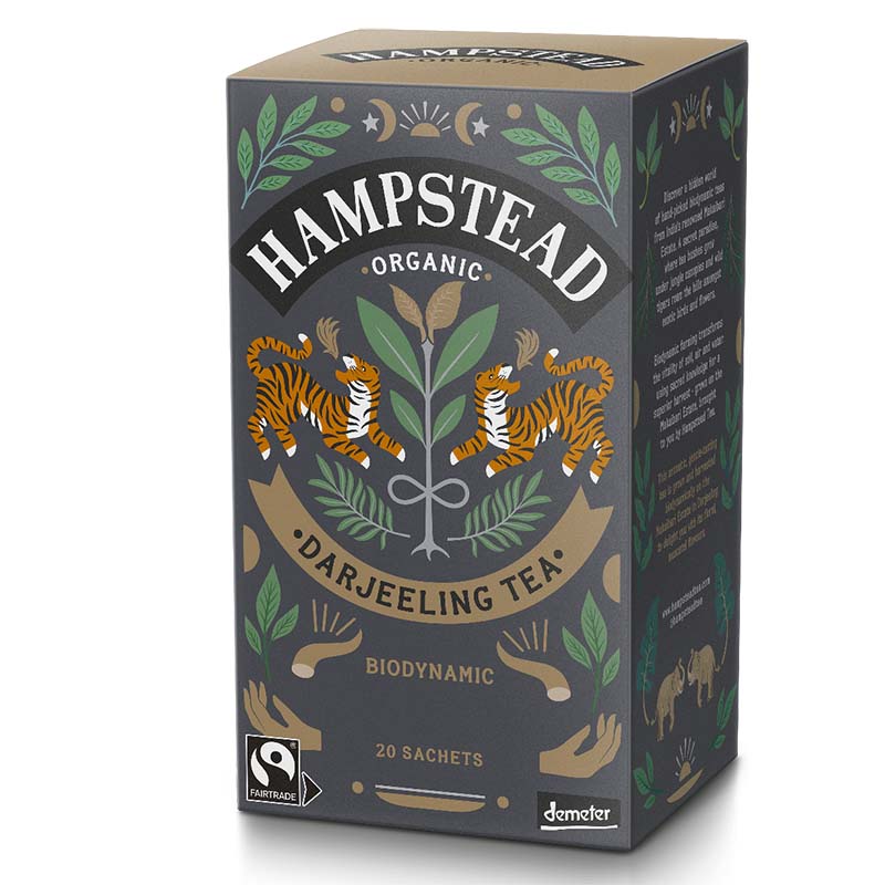 ハムステッドティー ダージリン ティーバッグ 20包 HAMPSTEAD TEA 有機紅茶