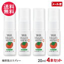 ブラン 薬用 柿渋洗口スプレー 20ml 4個セット 液体歯磨き(4)