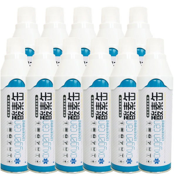 アウトレット(使用期限26年12月) 酸素缶 【携帯用濃縮酸素】 5リットル 11本セット 日本製 酸素スプレー VIGO MEDICALのサムネイル