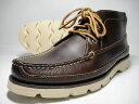 SPERRY TOPSIDER Xy[gbvTC_[ Boat Chukka by Made in Maine {[g`bJu[ciDark Brown Leatherj