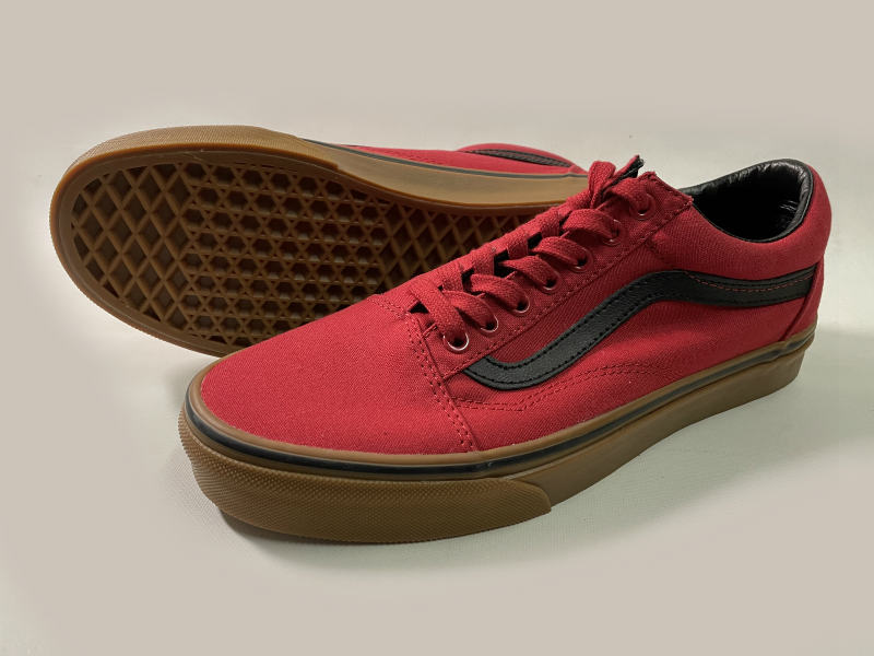 VANS OLD SKOOL GUM バンズ オールドスクール (RED)