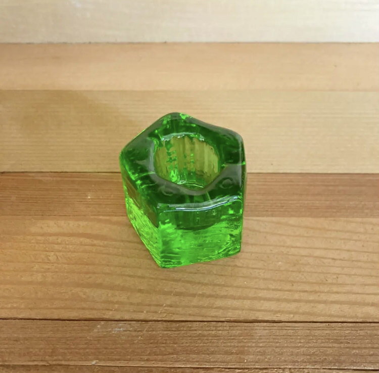 VintageColor glass holder (Crystal)Be[W Lhz_[