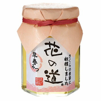 花の道 早春みつ 140g（ 純粋はちみつ ）国産 オーガニック 健康食品 ランキング 無添加 九州 桜 はちみつ プロポリス