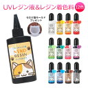 レジン＆着色料のセット　12色セット　ネコレジン　レジンクラフト　ハンドメイド その1