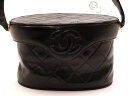 ★ZZ7288 CHANEL シャネル マトラッセ ココマーク バニティ ショルダー バッグ(4)