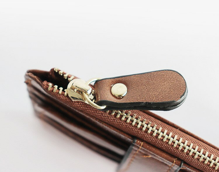 ネオベスト楽天市場店のFORGERON PUレザー二つ折りスリムパスケース ファスナーポケット付き ミニウォレット カードケース ミニ財布 小銭入れ カード入れ 名刺入れ 軽量 薄型 定期 メンズ レディース ユニセックス 男女兼用 おしゃれ [673R]｜アングル3