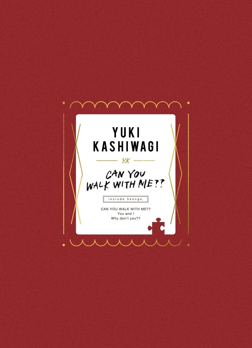 柏木由紀 CAN YOU WALK WITH ME?? ［CD+Blu-ray Disc］＜初回限定生産盤＞KICM-92081【キャンセル不可】【新品未開封】【日本国内正規品】210N 262N