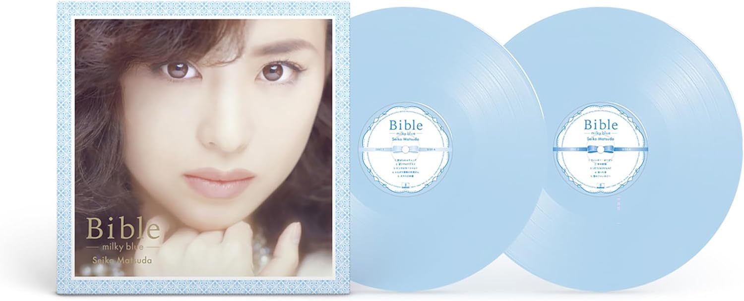 【外付け特典:メガジャケ付き】松田聖子 Bible -milky blue-【アナログ盤】LPレコード アルバム MHJL-300/1【キャンセル不可】【新品未開封】【日本国内正規品】N