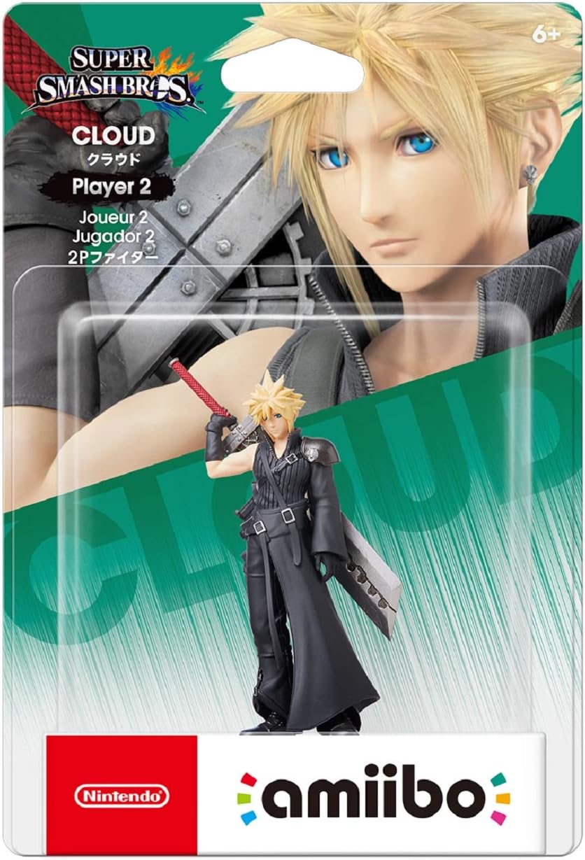 amiibo クラウド【2Pファイター】(大乱闘スマッシュブラザーズシリーズ) NVL-C-AACN 任天堂 Nintendo Switch【キャンセル不可】【新品未開封】【日本国内正規品】508uR-3