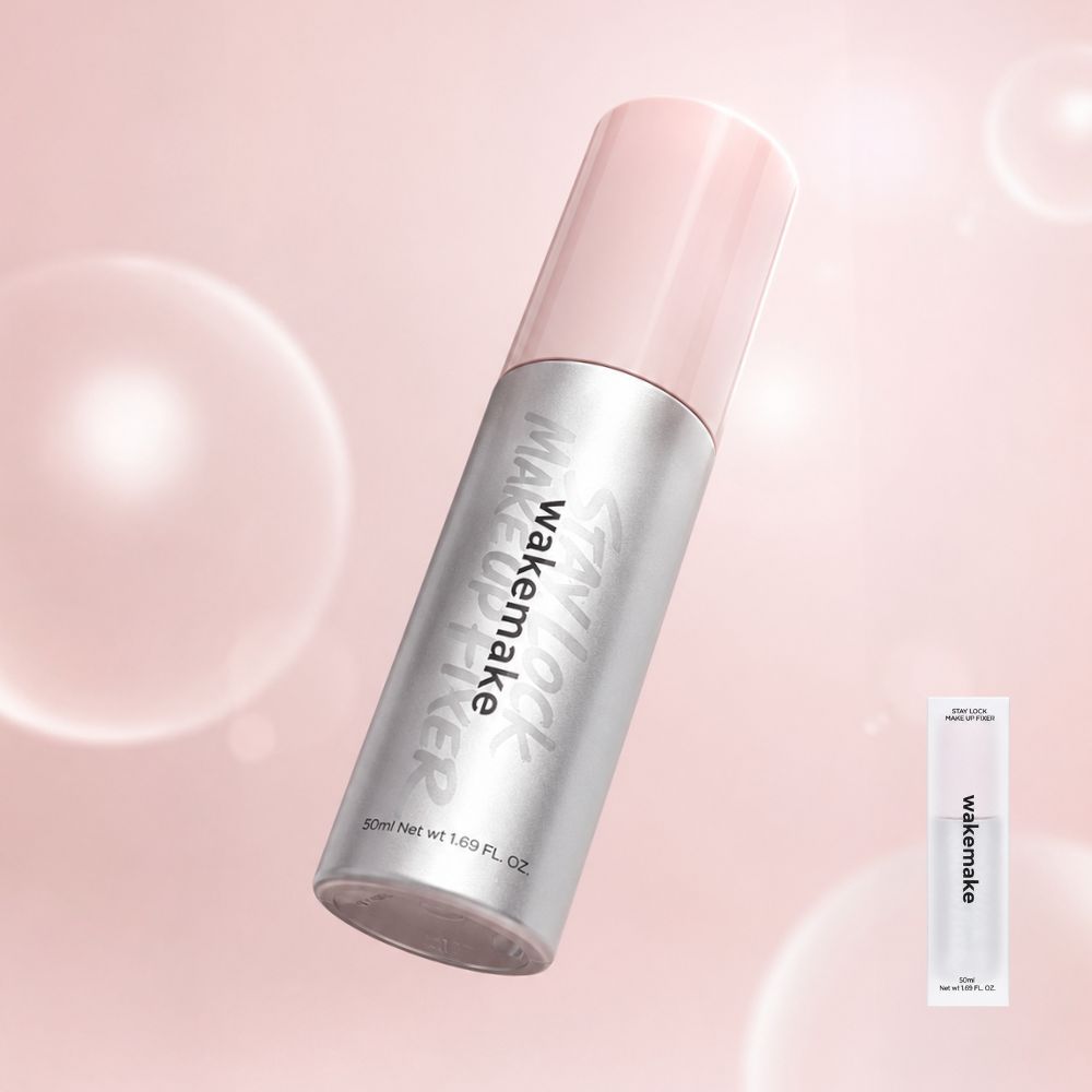 WAKEMAKE ウェイクメイク ステイロック メイクアップフィクサー 50ml 韓国コスメ メイクキープミスト フィックスミスト 化粧崩れ防止 保湿