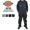 Dickies Deluxe Blended Coveralls ディッキーズ 長袖 カバーオール つなぎ 4879 48799 [BB]